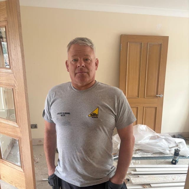 Mick Worthington, owner and Gas Safe registered heating engineer at Askern Plumbing
